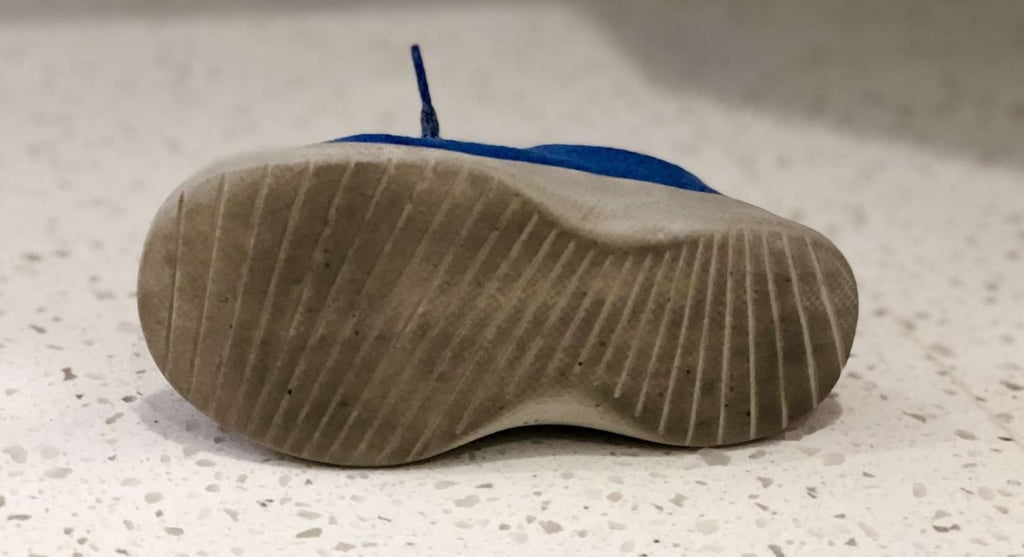 smallbirds: how the soles look after four months of use
