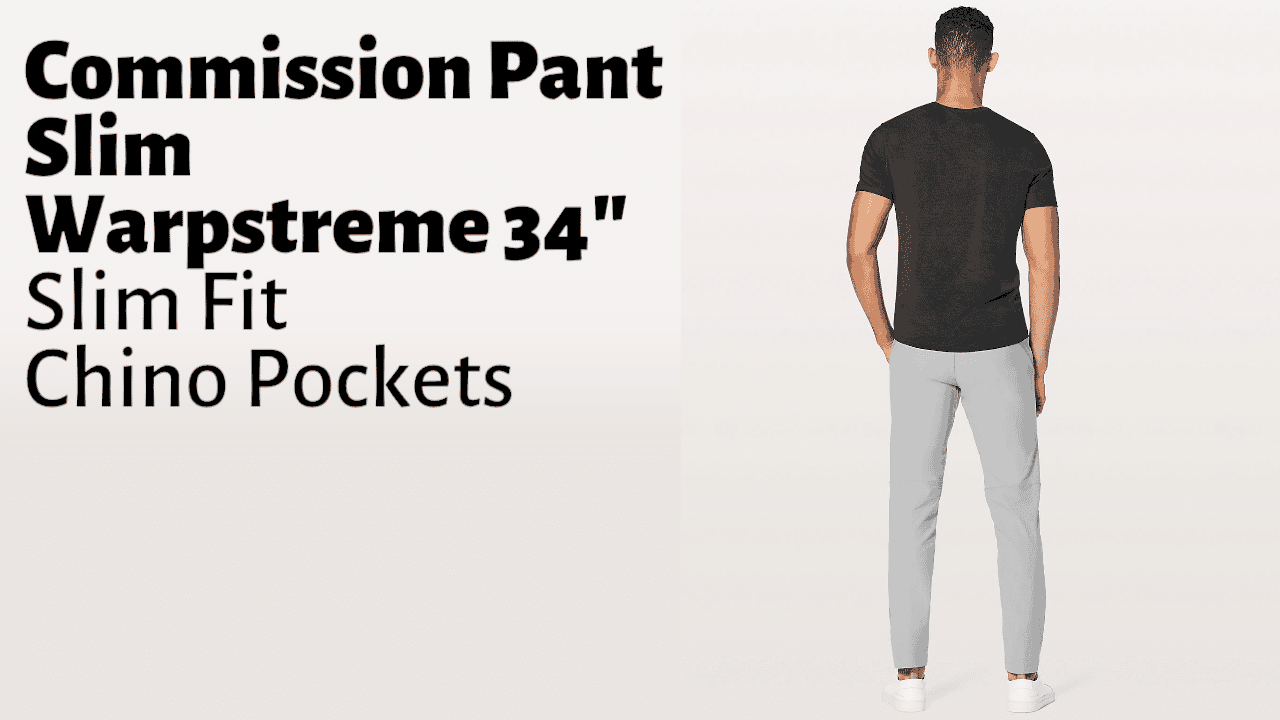 abc pant slim features