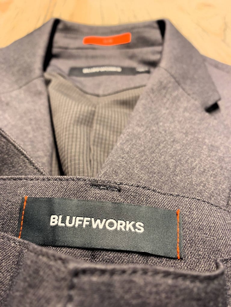 bluffworks dress pants blazer