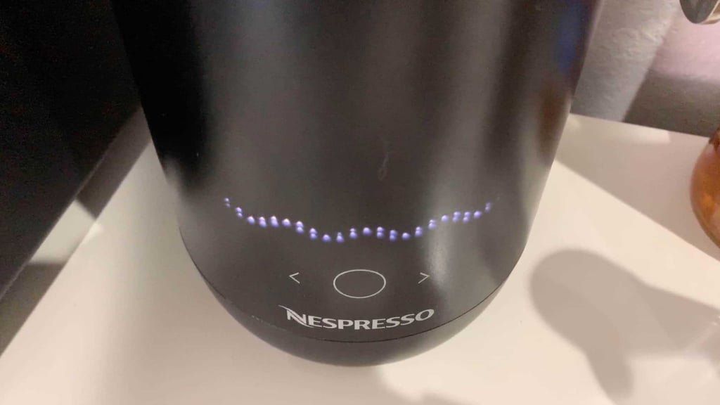 nespresso barista closeup review