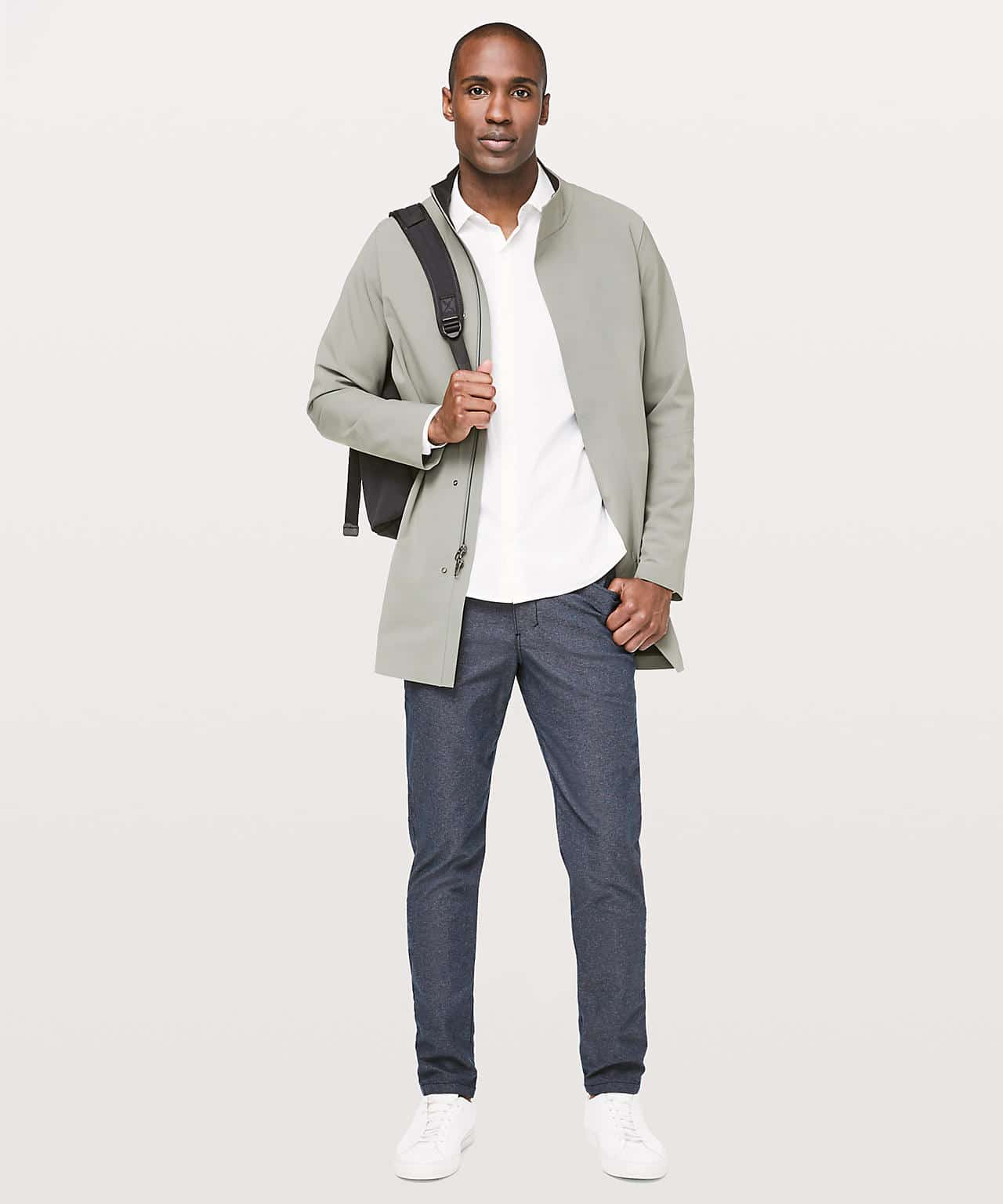 even lululemon doesn’t try and pair the tech canvas pants on their website with anything fancy