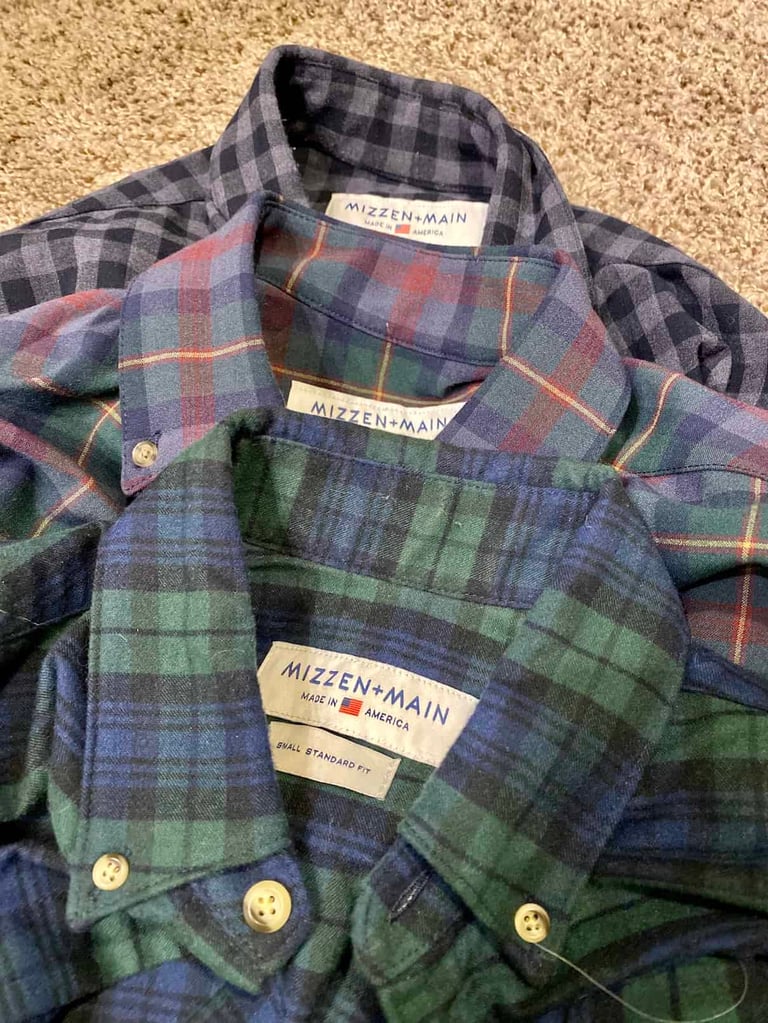 3 mizzen main flannels