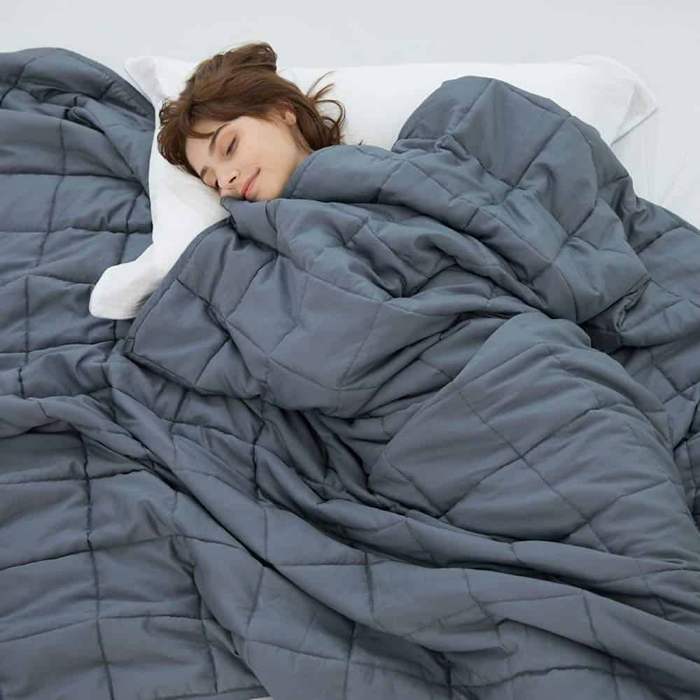 the gravity blanket – the perfect companion for the gravity ice hybrid – not just memory foam
