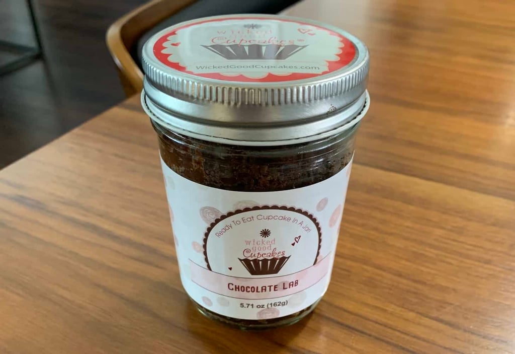 we used the chocolate lab cupcake in the jar for our cupcake slumber party!