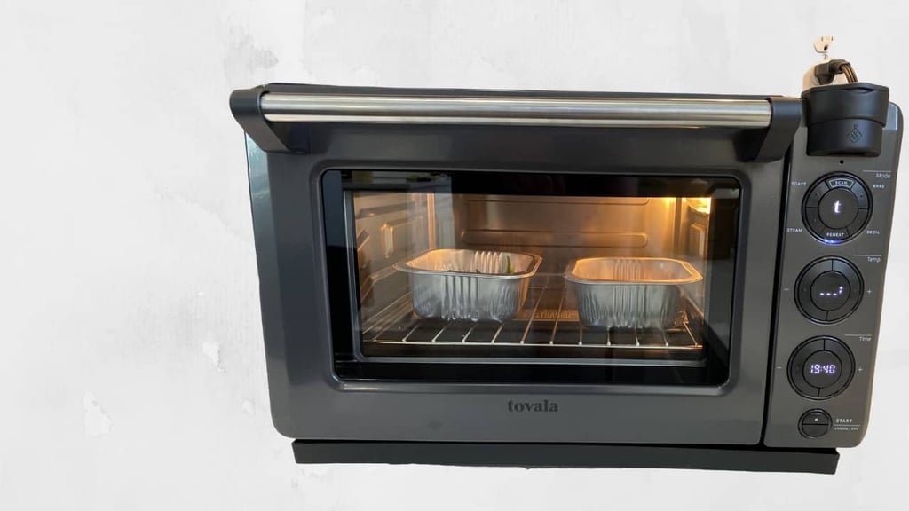 Tovala Smart Oven Air Fryer comes with scan-to-cook technology that meets  precision air fry » Gadget Flow