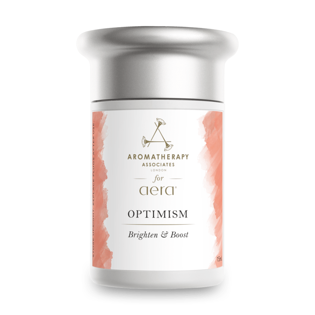 one of the aera scents: optimism