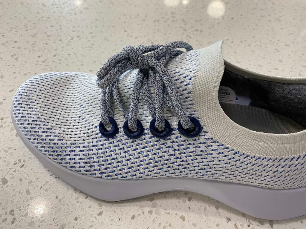the tree dasher features a unique knit upper design that you don’t see in other allbirds