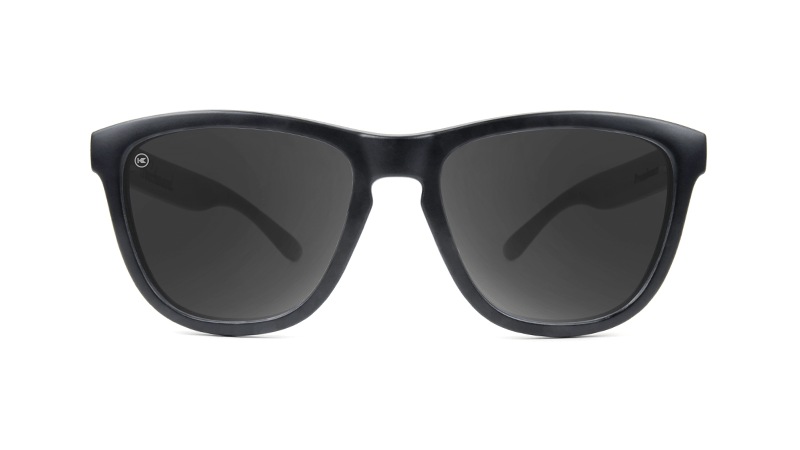 matte black sunglasses – available polarized