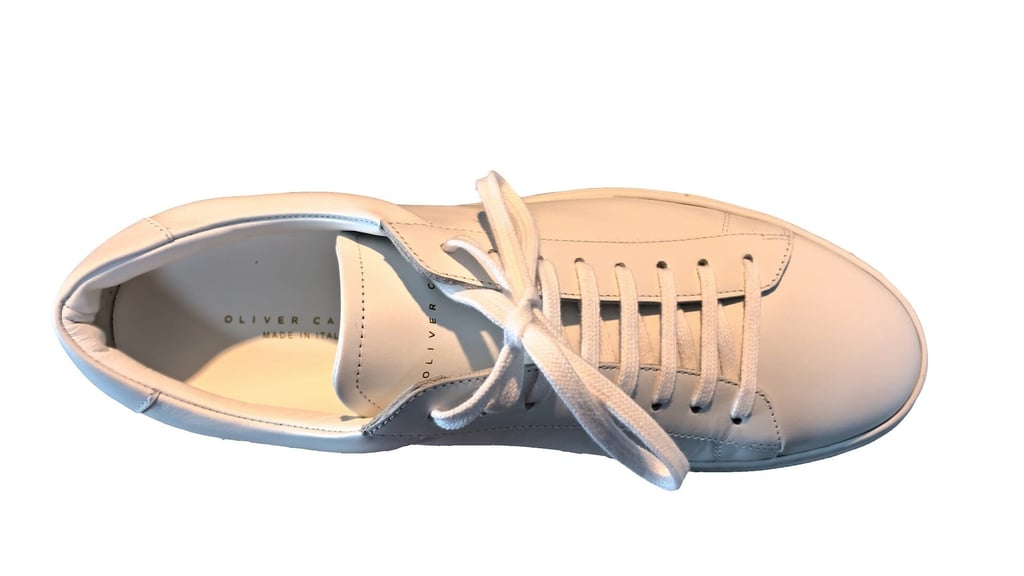 the beautiful oliver cabell low white leather shoe