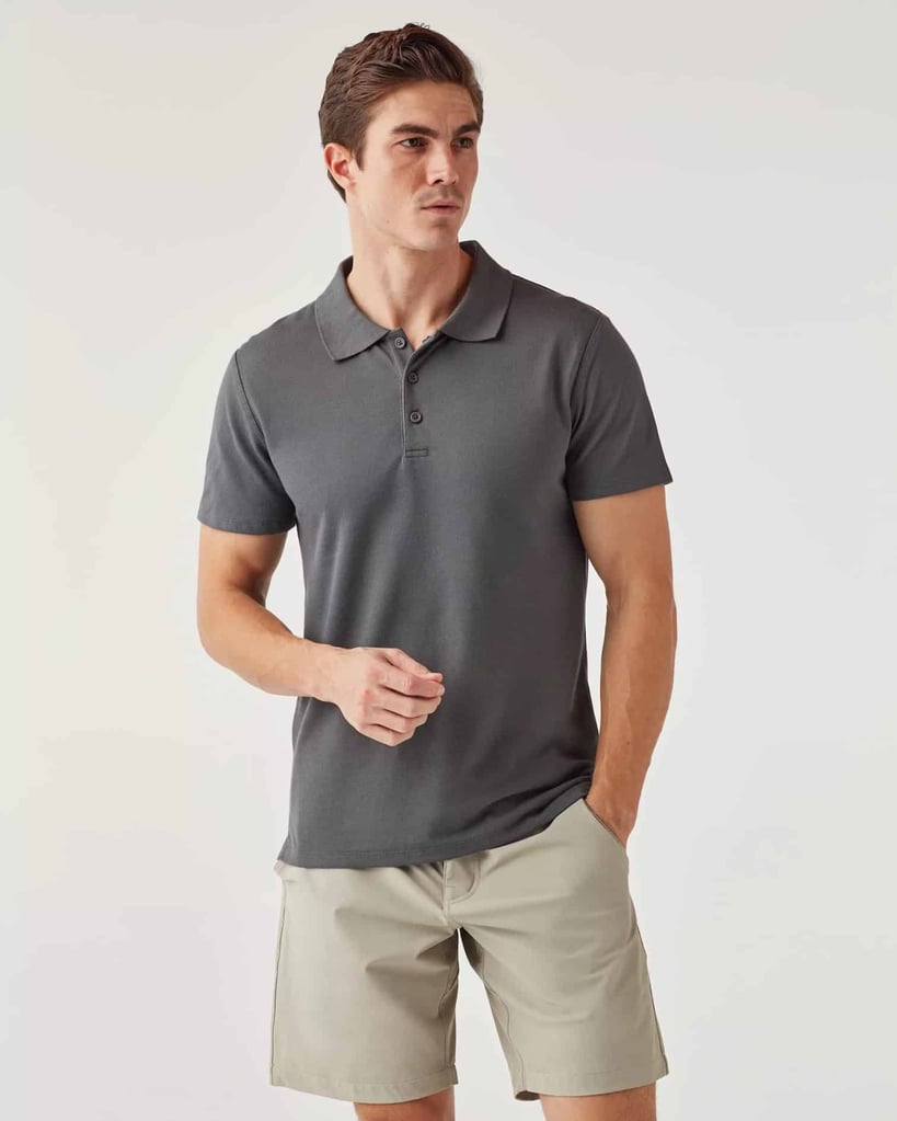 the other colors of the olivers district polo are pretty neutral