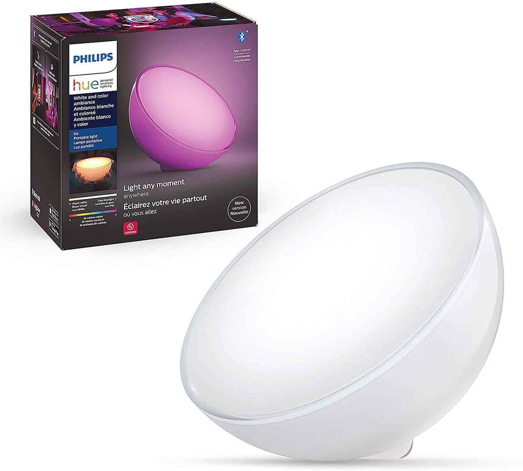 hue go light: perfect for the home office and a great work from home upgrade – a small, but huge home office upgrade!!