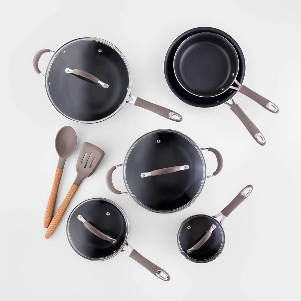 the whole set i ended up buying – a nonstick pan and other pans with nonstick coating