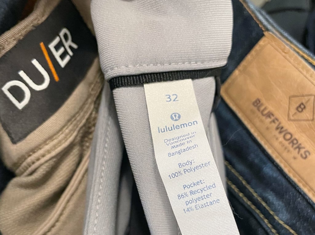 lululemon polyester warpstreme