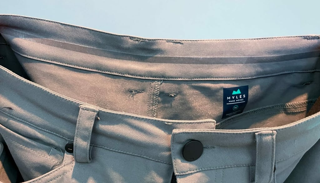 the gripper is the “shiny” area on the waist band