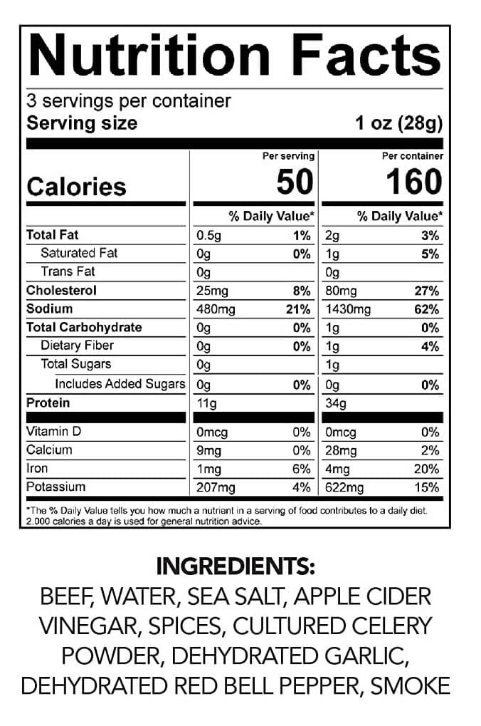 yup… only carb for the whole bag!
