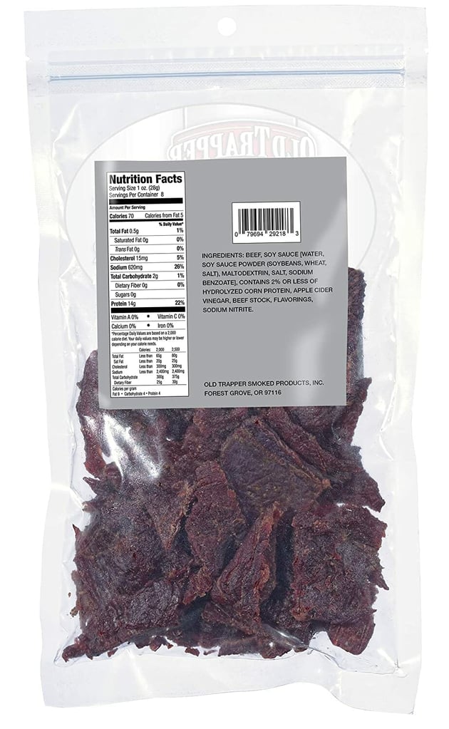best keto jerky: only carbs per serving