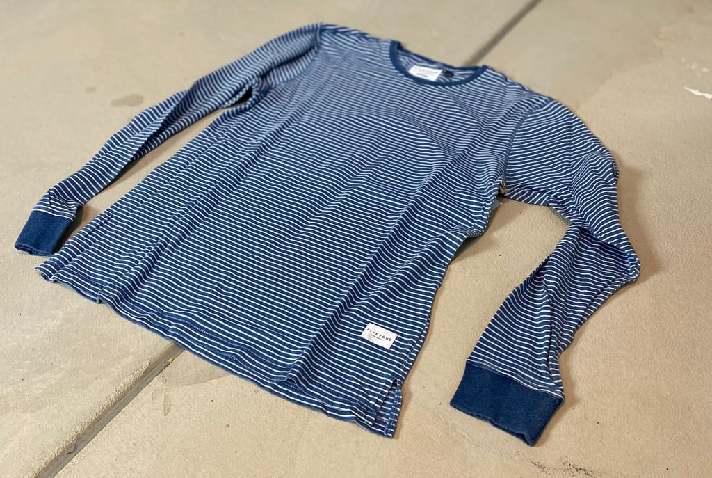 five four striped long-sleeve shirt