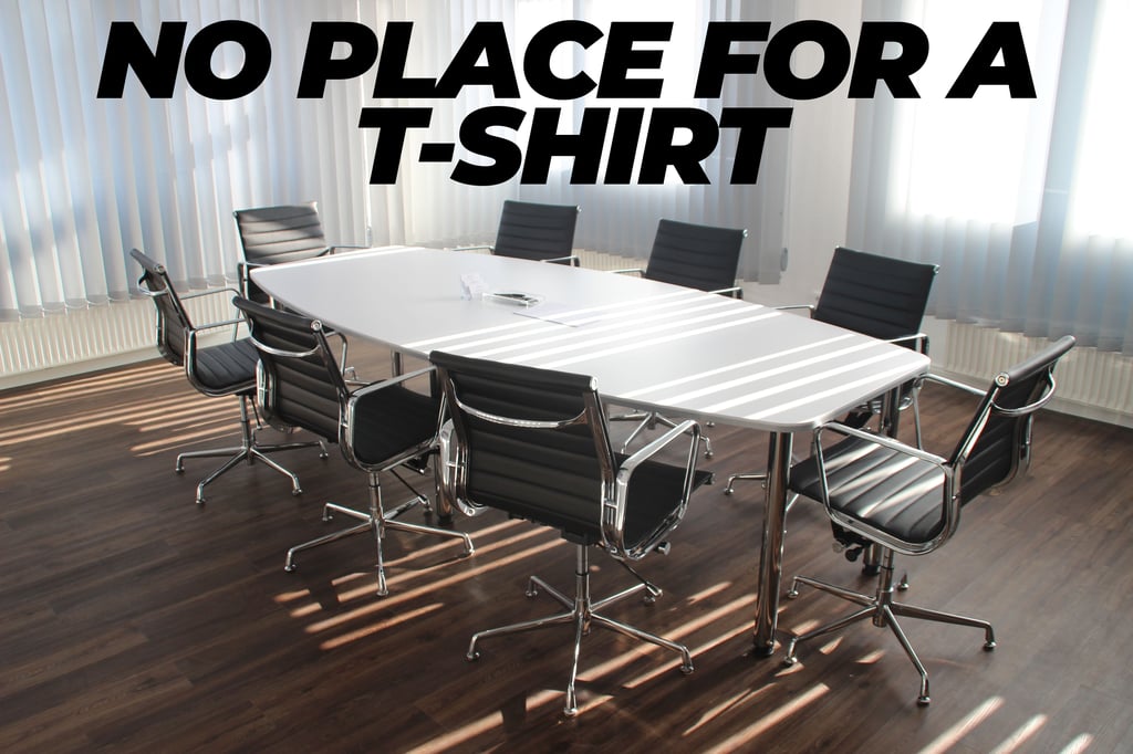 no dressy t shirts
