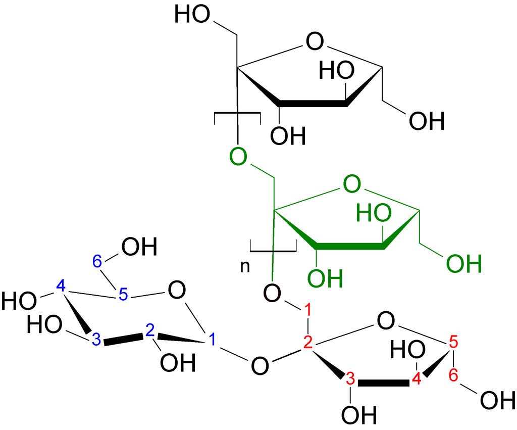 Inulin strukturformel