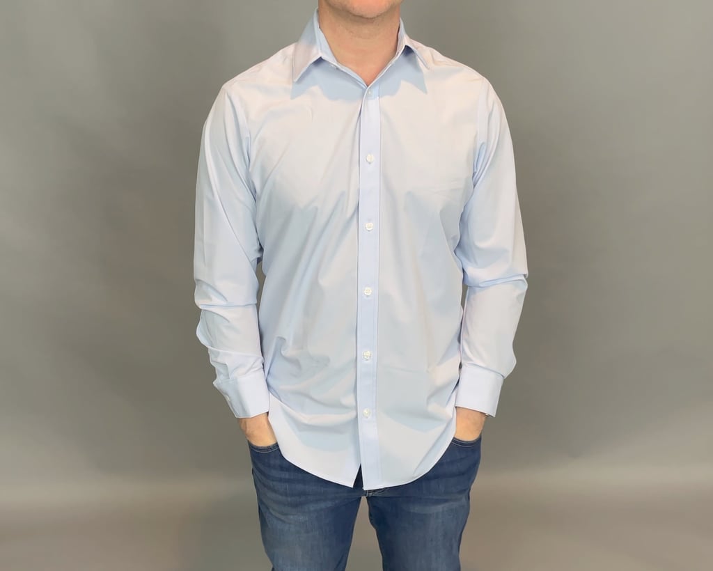 mizzen + main shirt after being crumpled and on the floor