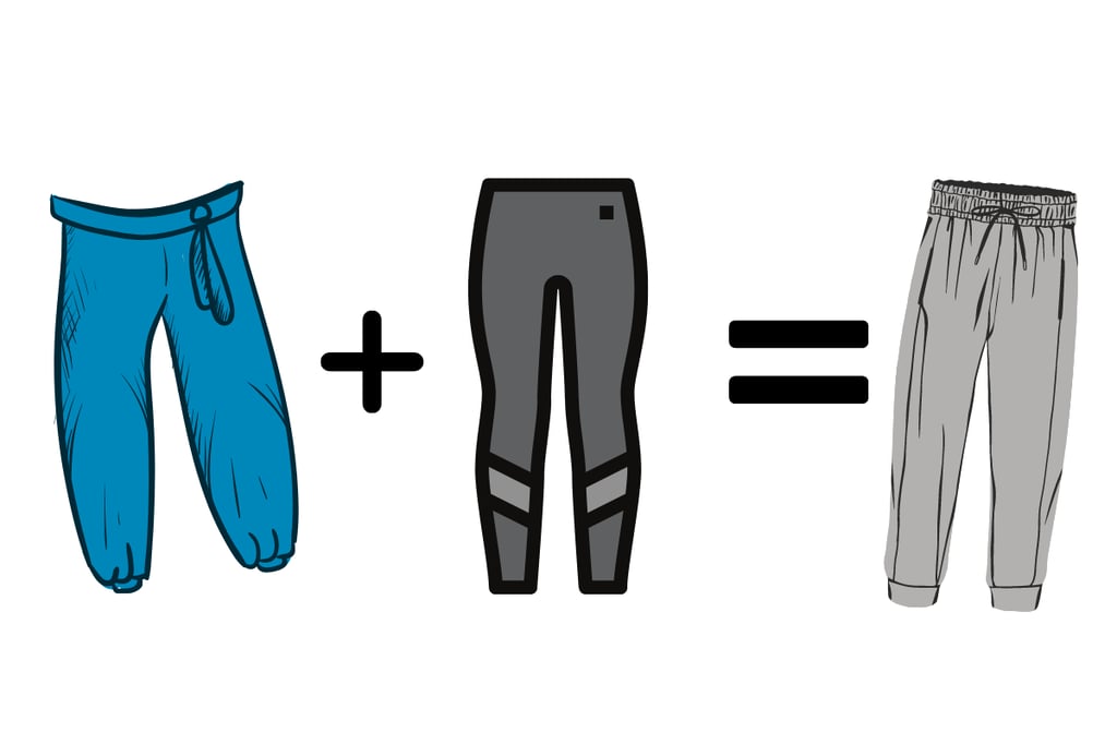 sweats + leggings = joggers
