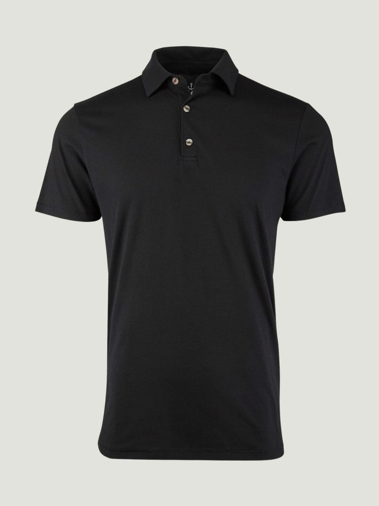 fresh clean tees polo black