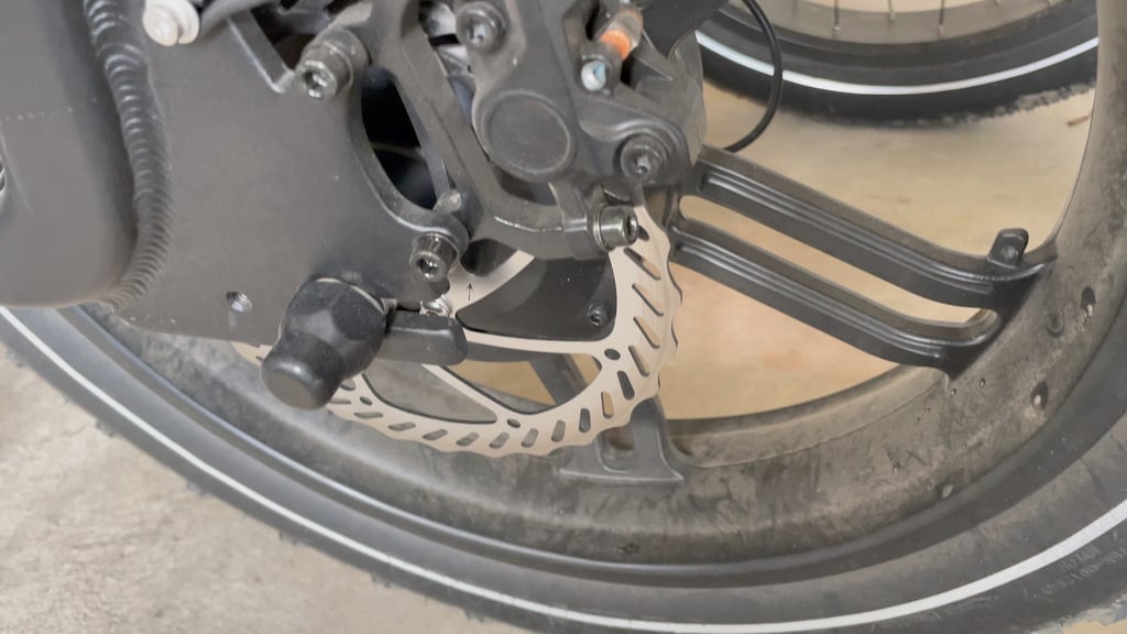 himiway mechanical disc brakes