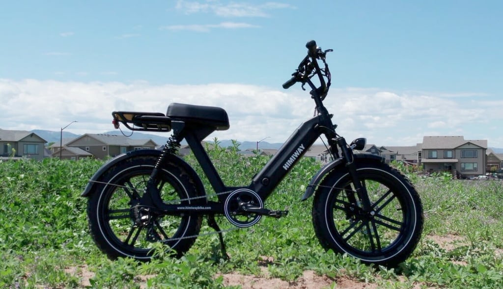 the himiway escape originally came with hydraulic brakes that leaked