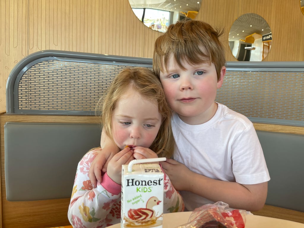 while they look cute here, these two are a lot of work in the morning!