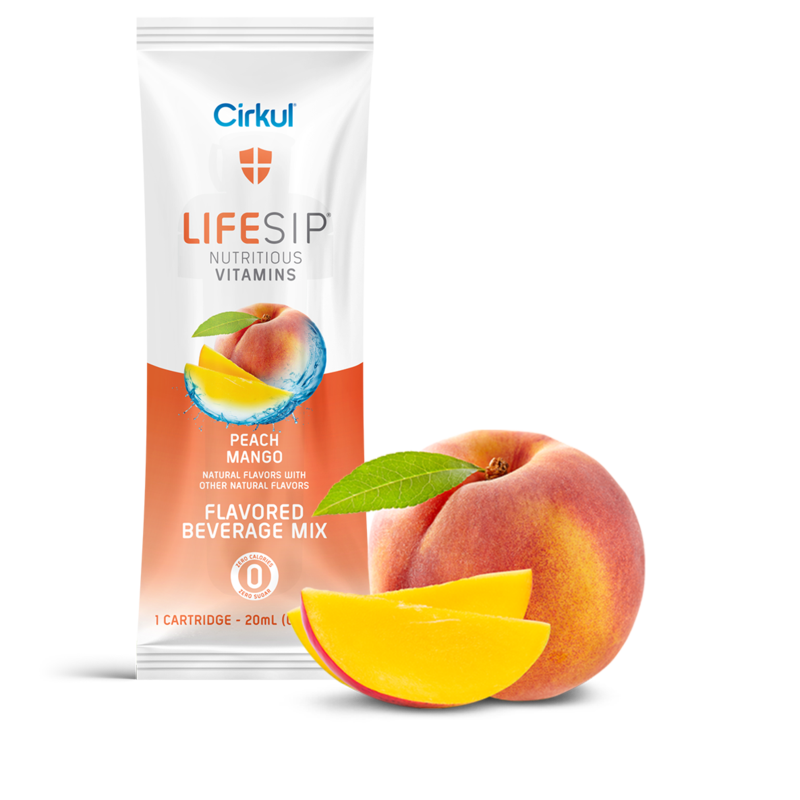 mango peach flavor cirkul 1