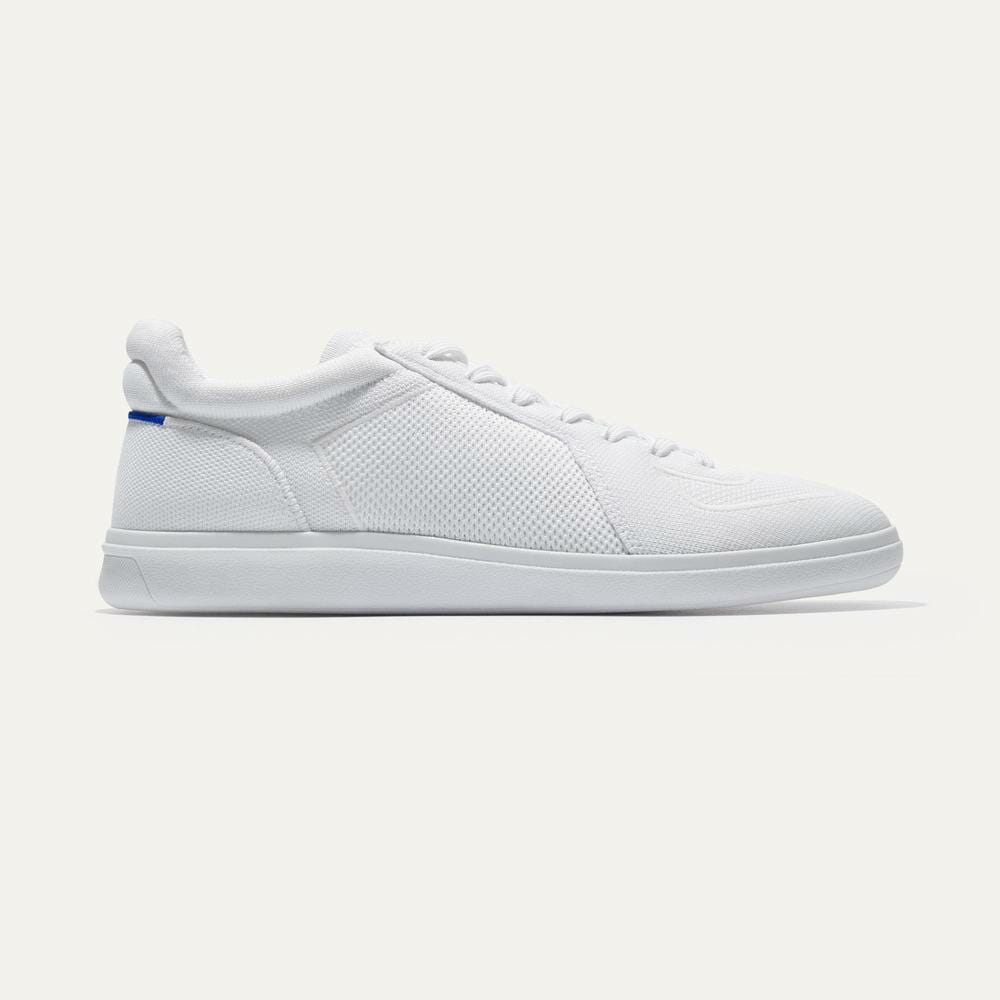 rothys mens sneaker side white