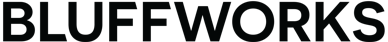 Bluffworks Wordmark tagline