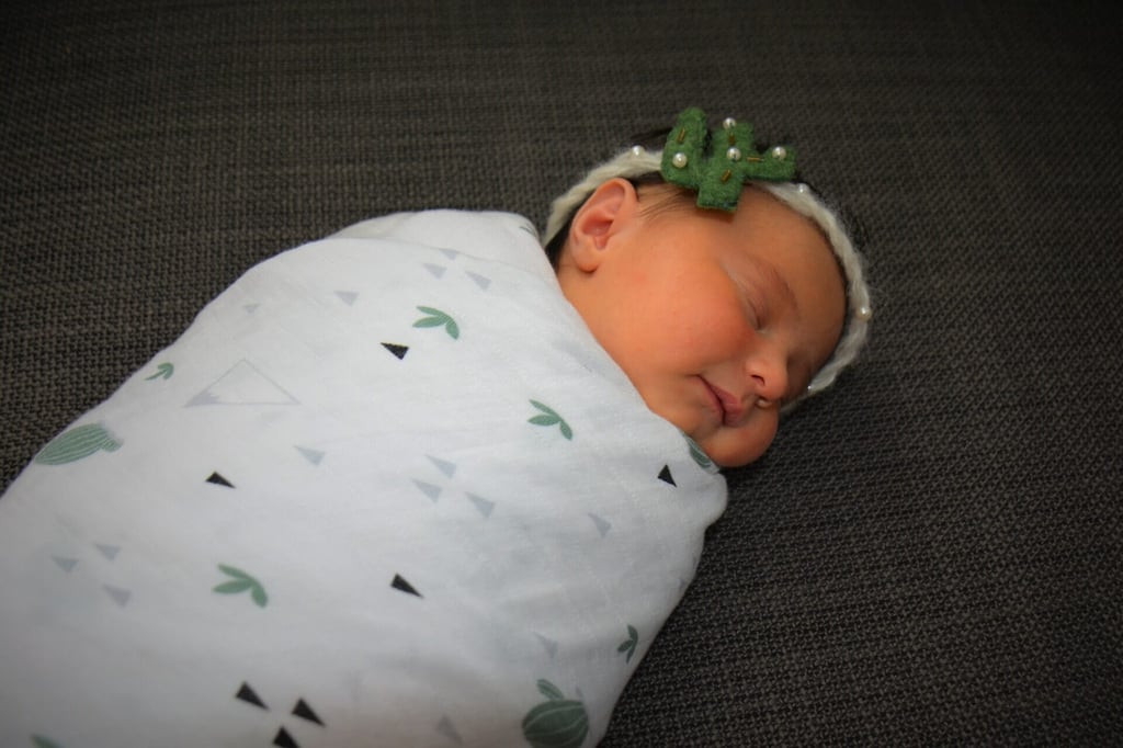 or like a baby swaddle!