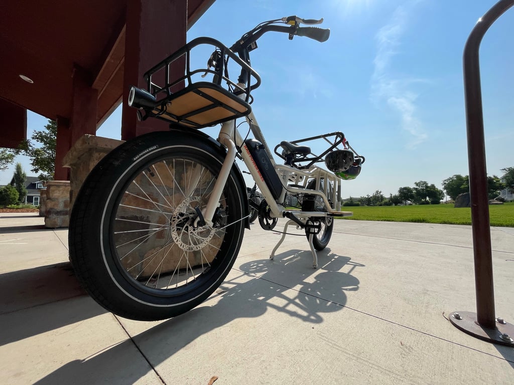 the front basket on our radwagon