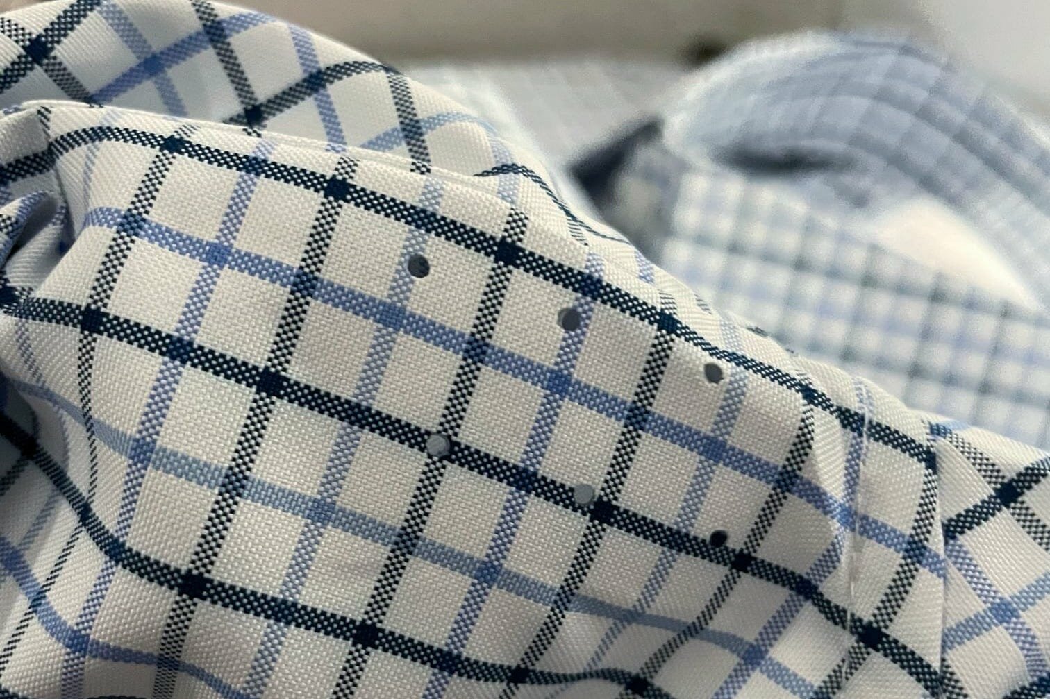 yes – those are laser perforated holes for more ventaliation