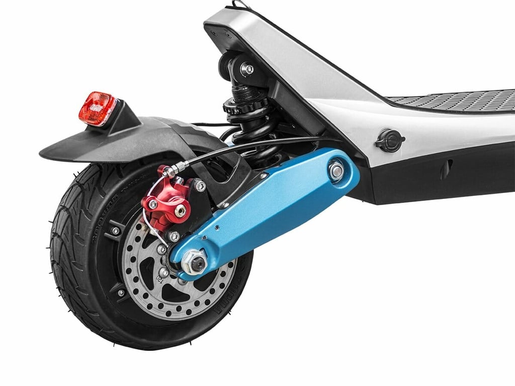 solid, thick tires help stability