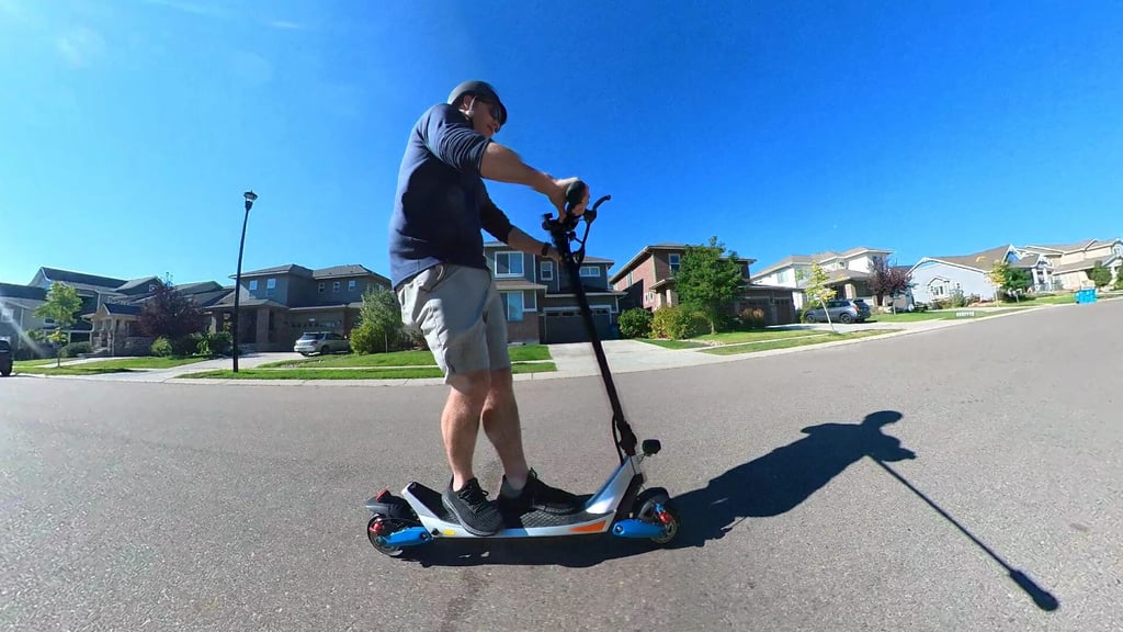 this scooter is ridiculously fun