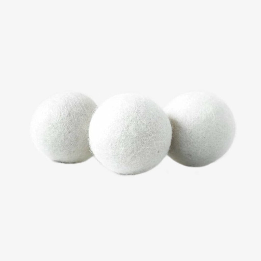 the wool dryer balls are a “nice to have” – we don’t use these at all