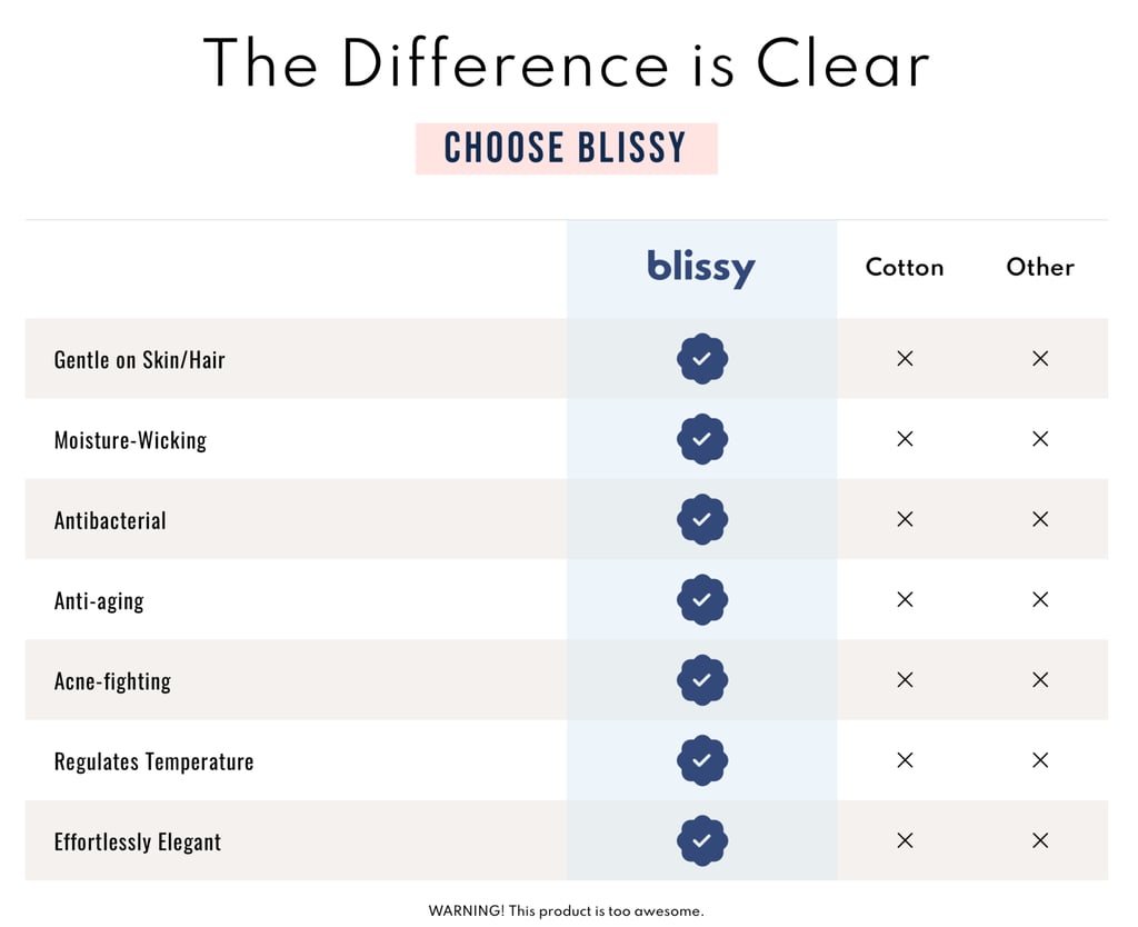 the blissy difference