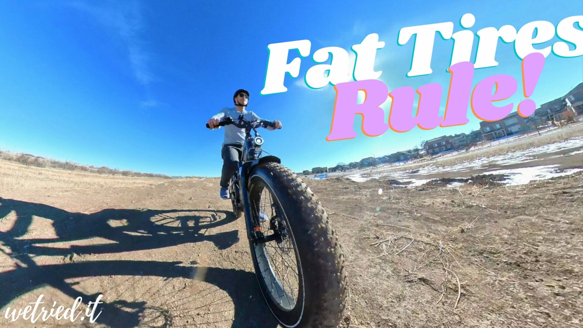 fat tire electric bikes – super fun, all the time
