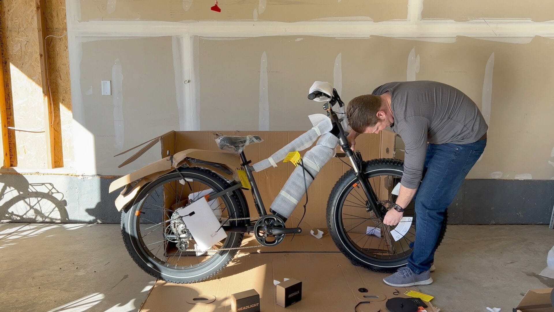 since you assemble the ebike yourself, if the hydraulic brakes were busted, that would really suck