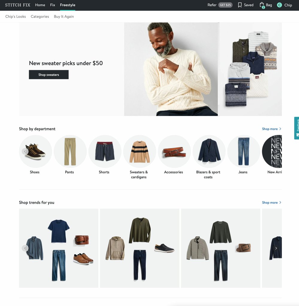 here is my husband’s stitch fix, for example
