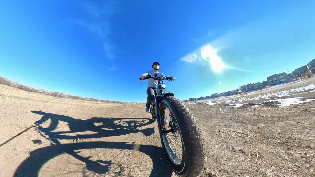 no fat tires here!