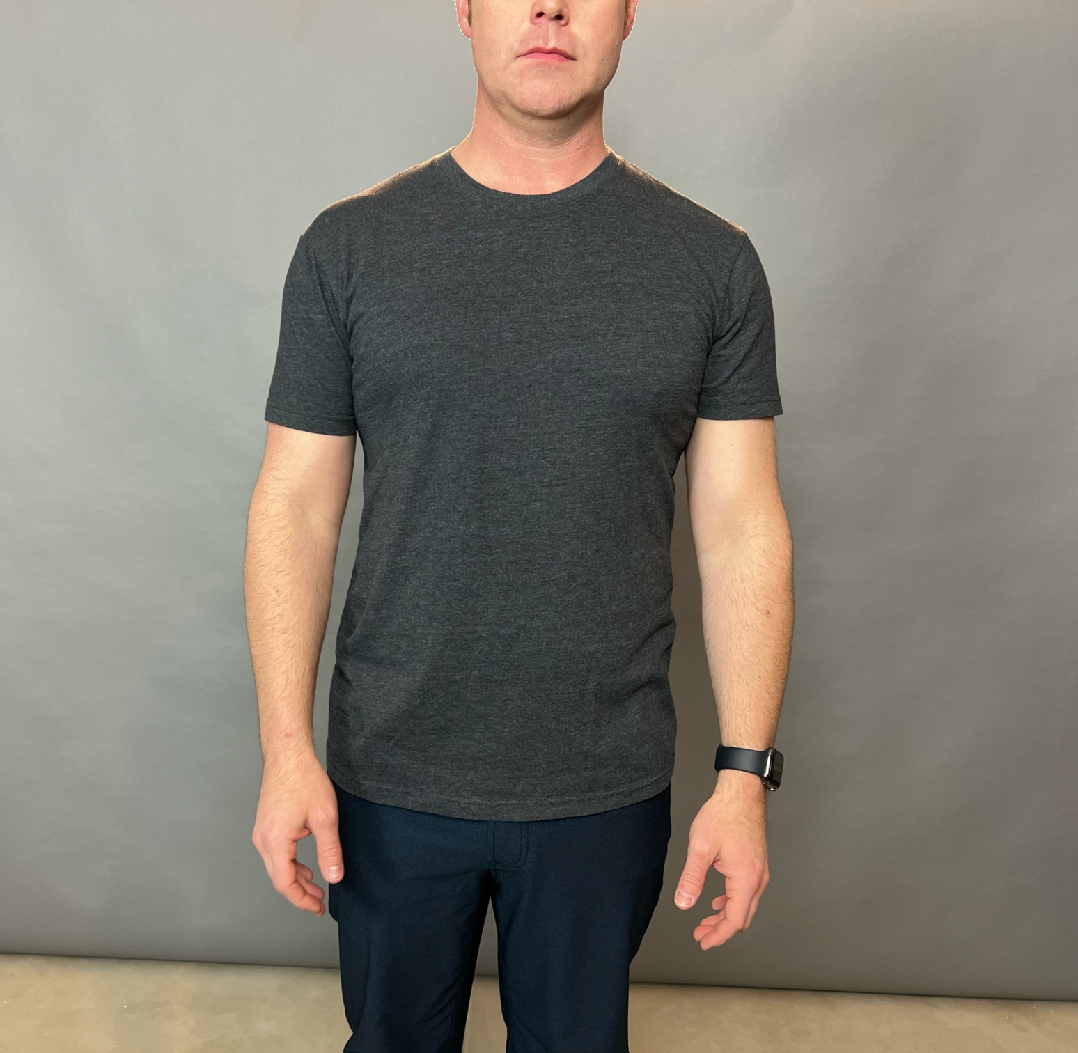 true classic tee in black, fresh clean tees in heather gray
