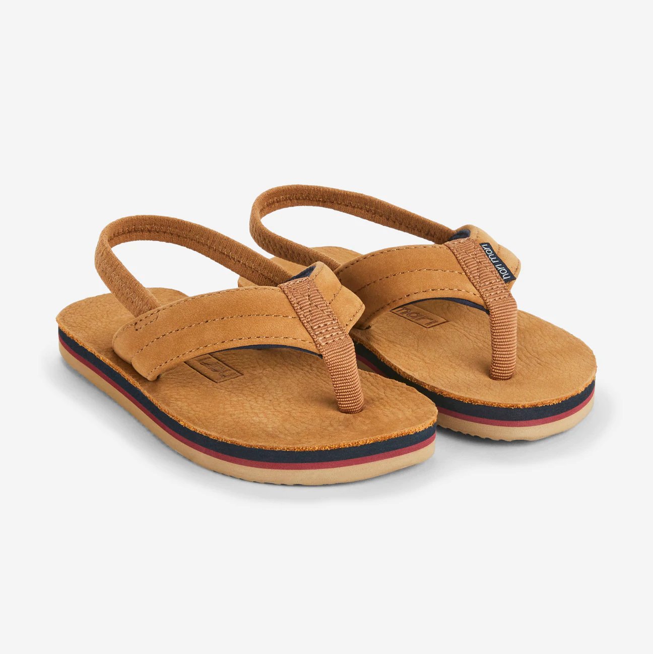 a pair of sandals with straps