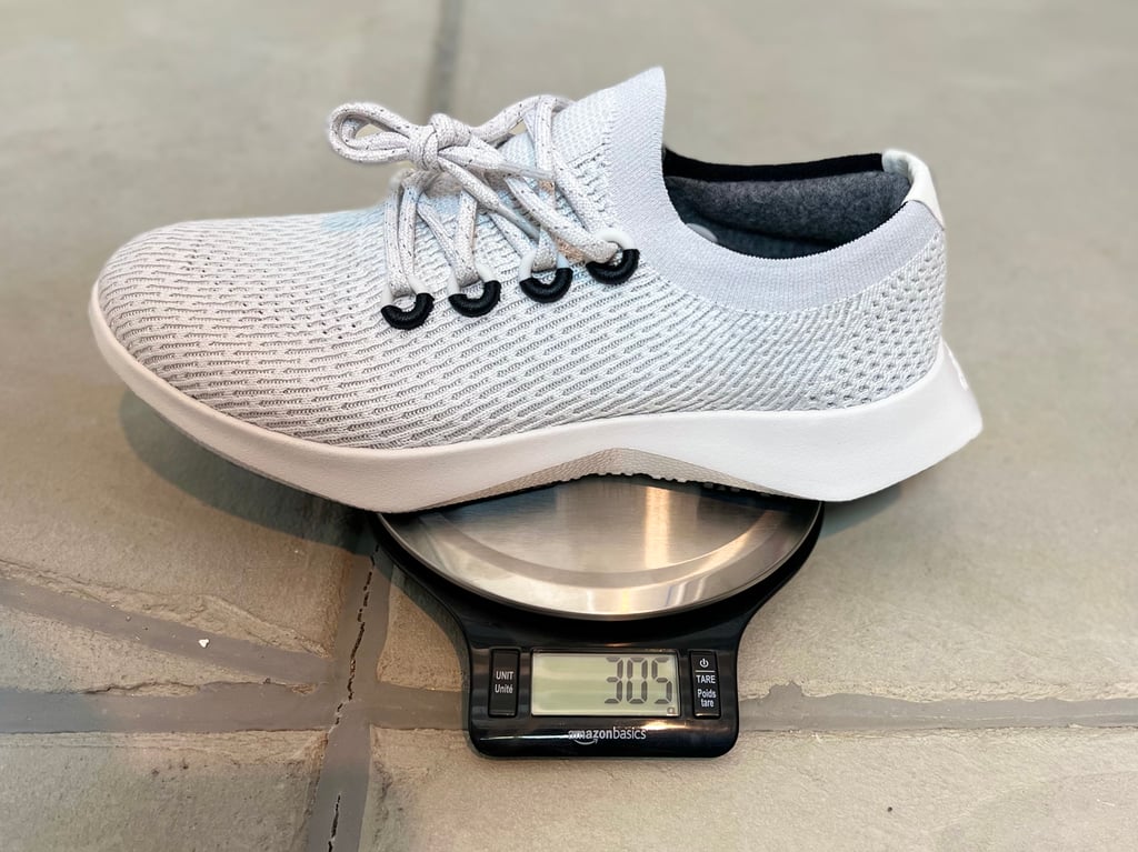 allbirds tree dasher grams
