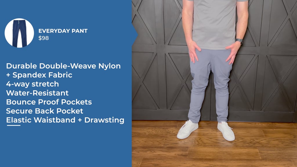 myles everyday pants review: the details