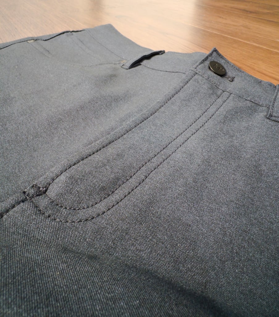 another close-up of the kinetic pants