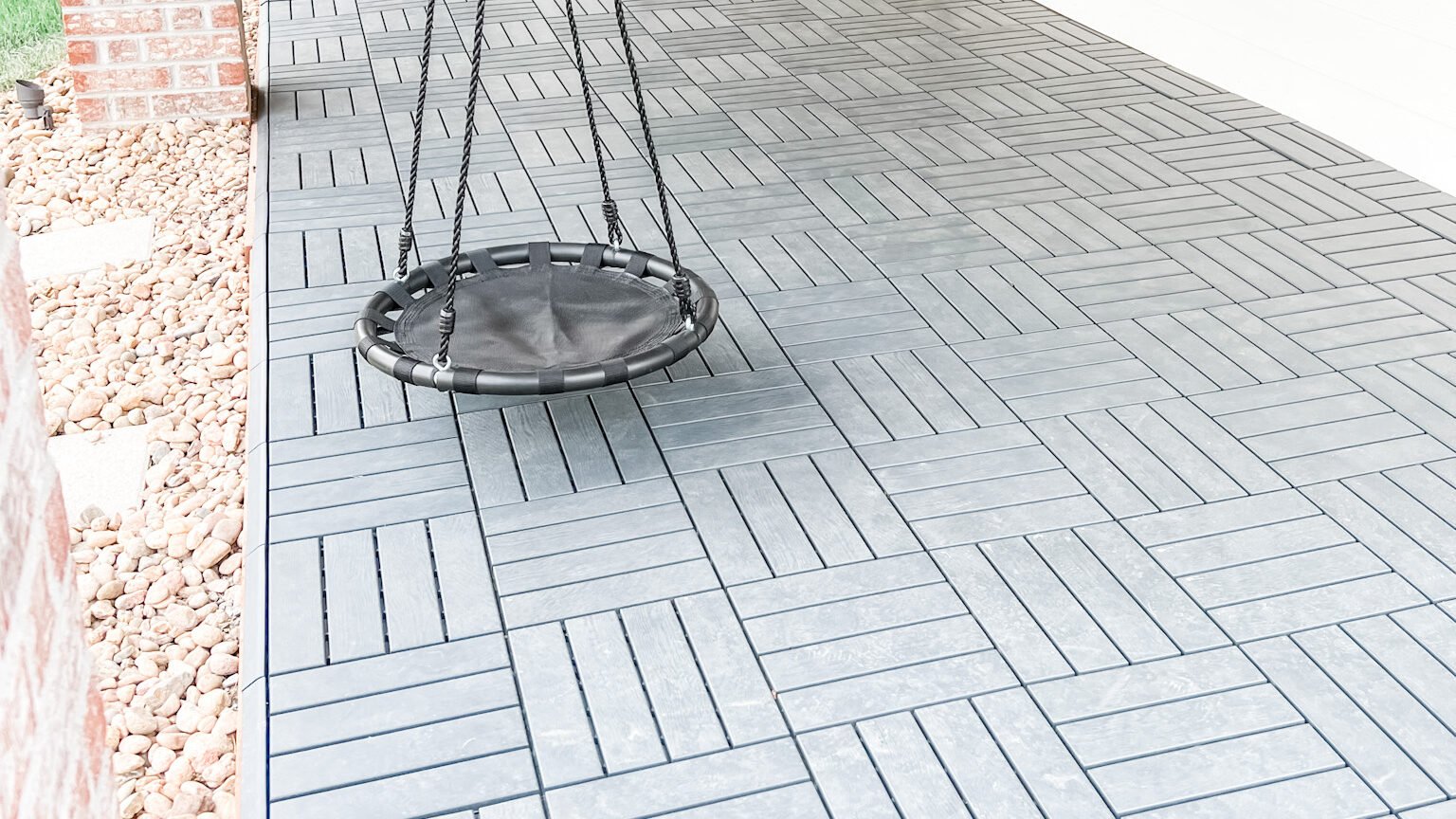 the installation process is easy – the corner pieces are the materials that take the most time when laying the tile flooring
