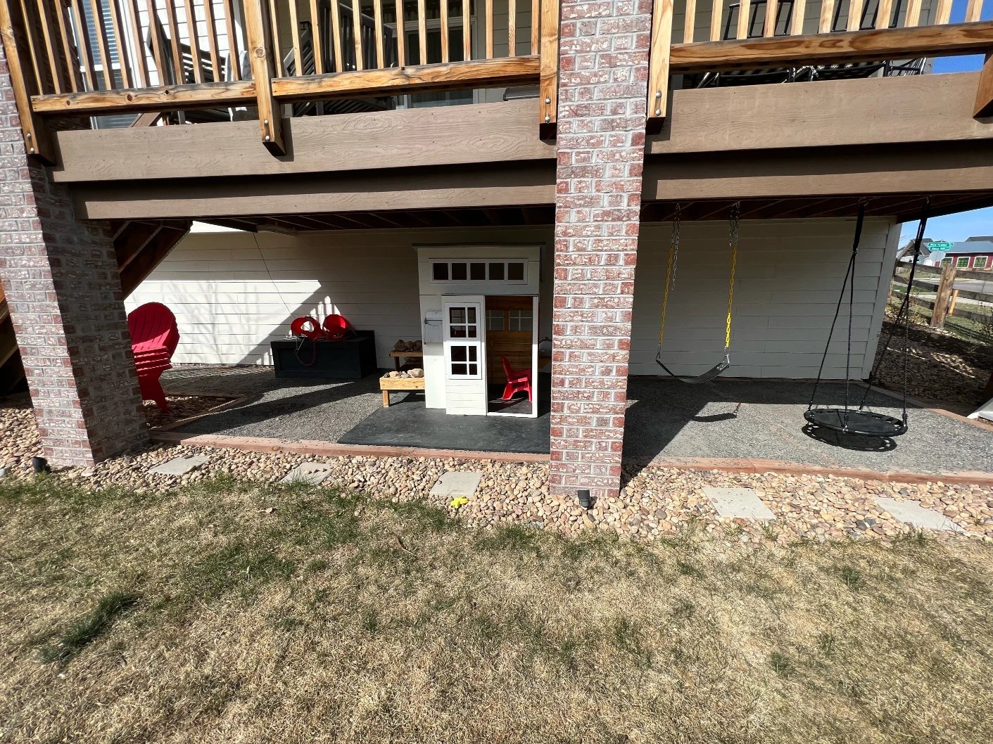 before – our terrible decking designs